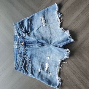 Rewash Super High Rise Vintage Reunion  Jean Shorts
